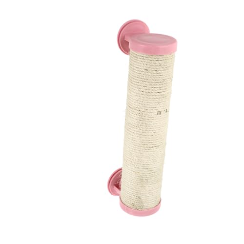ifundom Kratzsäule Katze aus Widerstandsfähigem Sisal Stabiler Kratzpfosten mit Verstellbarem Design für Katzenkäfig Mittlere Katzenspielzeug zum Klettern und Kratzen Zufällige Farbe von ifundom