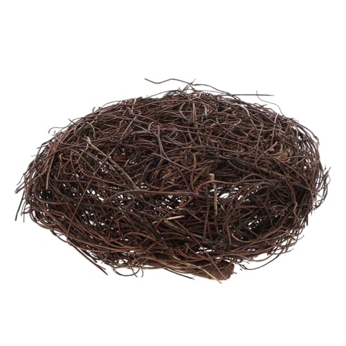 ifundom Künstliches Rattan Vogelhaus Nest Handgefertigte Deko für Ostern Hochzeit Garten Vogel Nest Dekoration für Terrarien Tischgestaltung ifundom Künstliches Rattan Vogelhaus Nest Handgefertigte Deko für Ostern Hochzeit Garten Vogel Nest Dekoration für Terrarien Tischgestaltung von ifundom