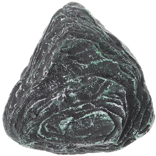 ifundom Kunstharz Steinhandwerk Aquarium Zubehör Aquarium Stein Ornament Terrarium Stein Ornament Aquarium Steine Schildkröten Dekoration Aquarium Layout Requisite Kunststein Für von ifundom