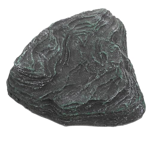 ifundom Kunstmoosstein Lebende Schildkrötendekoration Reptilienplattform Schildkrötenaquarium Ornamente Aquariumdekor Moosdekor Fischtankdekor Aquarium Layout Requisite von ifundom