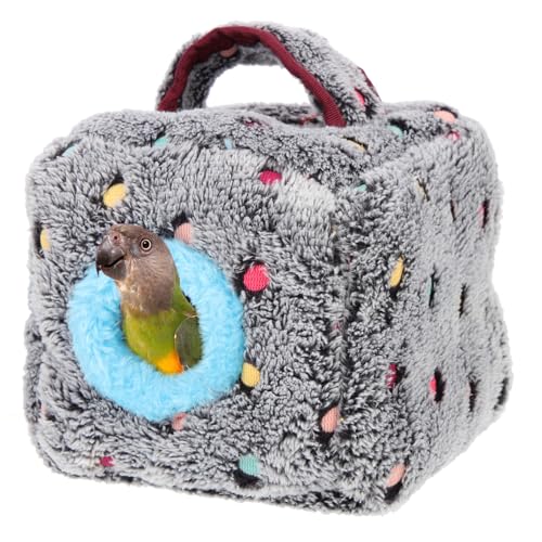 ifundom Kuschelnest für Kleintiere Schlafbett für Meerschweinchen Hamster und Andere Kleine Haustiere Gemütliches Plüschbett für Nester und Verstecke von ifundom