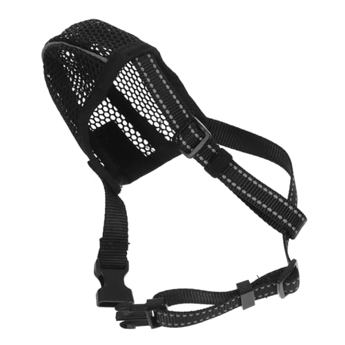 ifundom Maulkorb für Hunde Schnauze Atmungsaktiv Schutz Welpe einstellbar kauen Weicher Hundemaulkorb Verstellbarer Hundemaulkorb Korb Hundemaulkorb Maulkorb für die Katzenpflege Polyester ifundom Maulkorb für Hunde Schnauze Atmungsaktiv Schutz Welpe einstellbar kauen Weicher Hundemaulkorb Verstellbarer Hundemaulkorb Korb Hundemaulkorb Maulkorb für die Katzenpflege Polyester von ifundom
