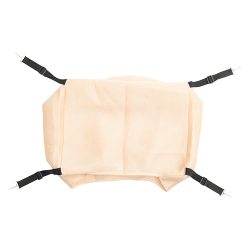 ifundom Mesh Cat Cage Hängematte für Kühlung Cool drinnen Katze hängematte Bett Sommer -Haustierbett Katzenbett-Hängematte Katzenschaukel-Hängebett Dickes Sandwich-Netz Beige ifundom Mesh Cat Cage Hängematte für Kühlung Cool drinnen Katze hängematte Bett Sommer -Haustierbett Katzenbett-Hängematte Katzenschaukel-Hängebett Dickes Sandwich-Netz Beige von ifundom