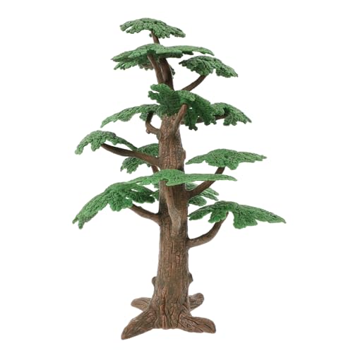 ifundom Mikro-landschaftsbaum Mini Für Blätter Anlage Laub Modellbäume u Klein Szene Dekoration Künstliches Baummodell Gefälschter Baum Simulation Simuliertes Baummodell PVC von ifundom