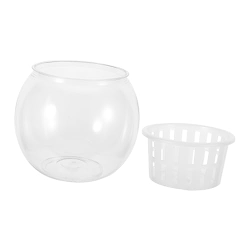 ifundom Mikrolandschafts-Aquarium Aquariumschale aus Kunststoff Betta-Schüssel aus Kunststoff runde Pflanzschale Schreibtisch-Terrarium das Haustier Transparent ifundom Mikrolandschafts-Aquarium Aquariumschale aus Kunststoff Betta-Schüssel aus Kunststoff runde Pflanzschale Schreibtisch-Terrarium das Haustier Transparent von ifundom
