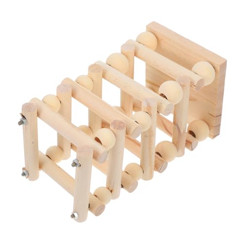 ifundom Multifunktionales Heu Futterregal aus Holz für Meerschweinchen und Andere Kleine Haustiere Langlebig Sicher für Fütterung von Heu und Gras Holzfarbe von ifundom