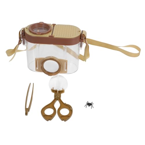 ifundom Naturerkundungsset Für Kinder, Set Zum Fangen Und Beobachten Von Insekten, Mit Pinzette Und Lupe, Pädagogische Werkzeuge Zur Insektenbeobachtung Für Jungen Und Mädchen ifundom Naturerkundungsset Für Kinder, Set Zum Fangen Und Beobachten Von Insekten, Mit Pinzette Und Lupe, Pädagogische Werkzeuge Zur Insektenbeobachtung Für Jungen Und Mädchen von ifundom