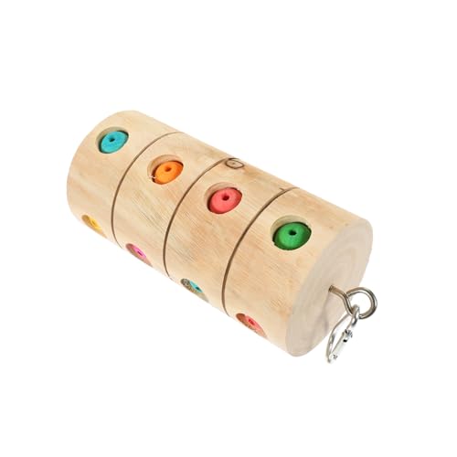 ifundom Papageienspielzeug Für Vögel Intelligenztrainer Für Papageien Kauspielzeug Für Vögel Bissfestes Spielzeug Für Papageien Vogelspielzeug Aus Sicherem Material von ifundom