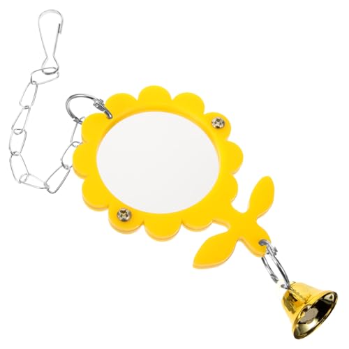 ifundom Papagei Spiegelspielzeug Papageien -Futterspielzeug Papageienspielzeug Vogel Papagei Schaukel Sittich spielzeuge Vogelmolarspielzeug Käfig Papagei Acryl Gelb ifundom Papagei Spiegelspielzeug Papageien -Futterspielzeug Papageienspielzeug Vogel Papagei Schaukel Sittich spielzeuge Vogelmolarspielzeug Käfig Papagei Acryl Gelb von ifundom