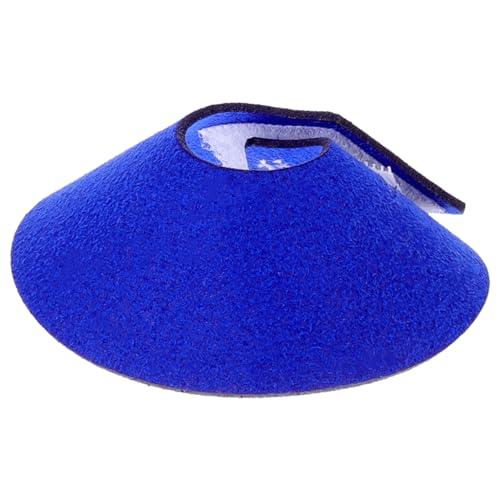 ifundom Papageien Biss Halsband Schutzkragen für Vögel Erholungskragen zur Wundheilung Blauer für Haustierpapageien Ausziehen von ifundom