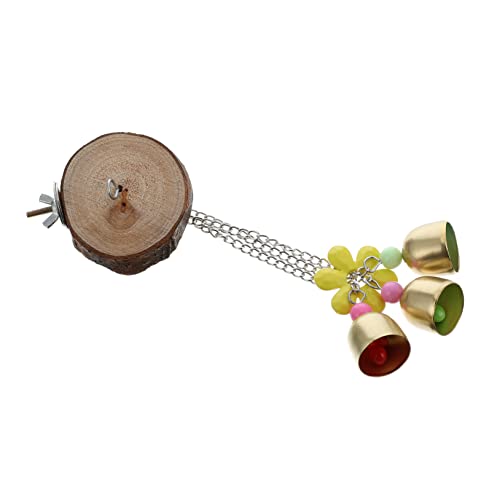 ifundom Papageien Kletter und Beißspielzeug aus Ökologischem Holz mit Glocke Stabiler Vogelstandplatz Klettern und Ausruhen für Wellensittiche und Kleine Vögel Geeignet Einfach zu ifundom Papageien Kletter und Beißspielzeug aus Ökologischem Holz mit Glocke Stabiler Vogelstandplatz Klettern und Ausruhen für Wellensittiche und Kleine Vögel Geeignet Einfach zu von ifundom