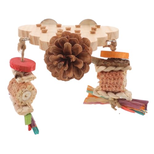 ifundom Papageien Spielzeug aus Holz Vogelkäfig Zubehör Sitzstange für Sittiche und Nymphensittiche Kauen Plattform für Kleine Vögel Installieren und Praktisch ifundom Papageien Spielzeug aus Holz Vogelkäfig Zubehör Sitzstange für Sittiche und Nymphensittiche Kauen Plattform für Kleine Vögel Installieren und Praktisch von ifundom