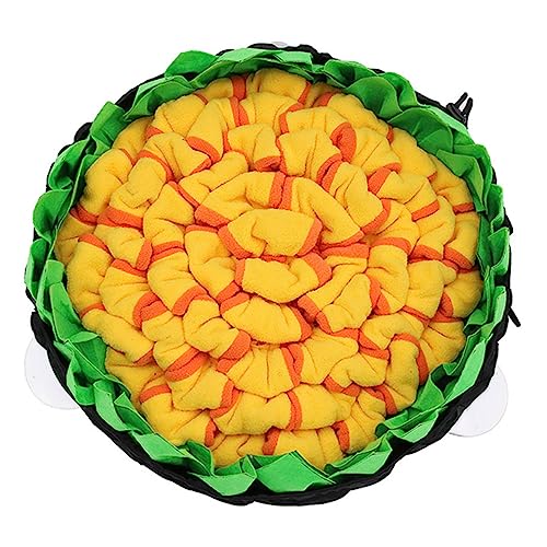ifundom Pet Sniffing Pad Welpen Schnüffelmatte Haustier Hund Essen Für Unterlage Ausbildung Lecken Schnuppern Langsam Puzzle Oxford-Stoff von ifundom