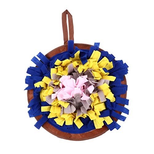 ifundom Pet Sniffing Pad schnuppern Flaum Schnüffelmatte für Hunde Puzzle groß klein Dog chew Toy hundekauspielzeuge Slow Feeder für Haustiere Schnüffelkissen für Haustiere Plüsch Colorful von ifundom