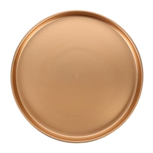 ifundom Pflanzschale Aus Keramik Pflanzentopfsaucer Blumen-untertassen-tablett Tablett Für Pflanzentöpfe Untersetzer Für Blumentöpfe Pflanzentopfschale Topfpflanzenschalen Golden von ifundom