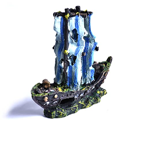ifundom Piratenschiff-Ornamente Aquarium Dekorationen für Aquarien Fischtankverzierungen groß thematisiert bastelsachen für Aquarienschiffe Aquarienschmuck Blue ifundom Piratenschiff-Ornamente Aquarium Dekorationen für Aquarien Fischtankverzierungen groß thematisiert bastelsachen für Aquarienschiffe Aquarienschmuck Blue von ifundom
