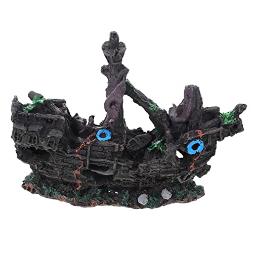 ifundom Piratenschifflandschaft Aquariendekoration groß Fisch künstlich Boot Schwebend Dekorationen für Aquarien Aquariumlandschaftsbau Zubehör für Aquarien Aquariumlandschaftsdekor Harz ifundom Piratenschifflandschaft Aquariendekoration groß Fisch künstlich Boot Schwebend Dekorationen für Aquarien Aquariumlandschaftsbau Zubehör für Aquarien Aquariumlandschaftsdekor Harz von ifundom