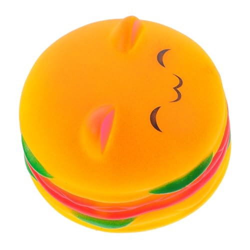 ifundom Quietschendes Kauspielzeug Hamburger-Kauspielzeug Trainingsbedarf für Haustiere Hundespielzeug zur Zahnreinigung Training von Haustierspielzeugen Vinyl Yellow ifundom Quietschendes Kauspielzeug Hamburger-Kauspielzeug Trainingsbedarf für Haustiere Hundespielzeug zur Zahnreinigung Training von Haustierspielzeugen Vinyl Yellow von ifundom