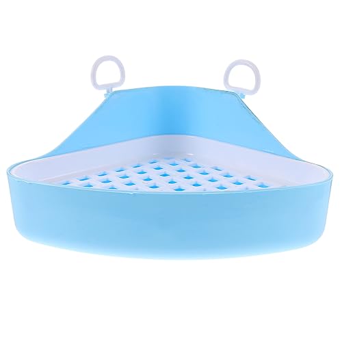 ifundom Rabbit Triangle Toilet Trainer für Kleine Ecktoilette für Nager aus Robustem Plastik zu Reinigen Platzsparendes Design Geruchsneutral für Wohnung ifundom Rabbit Triangle Toilet Trainer für Kleine Ecktoilette für Nager aus Robustem Plastik zu Reinigen Platzsparendes Design Geruchsneutral für Wohnung von ifundom