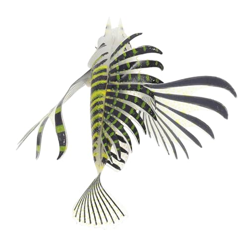 ifundom Realistischer Löwenfisch Aquarium Ornament Bunte Künstliche Deko für Fischbecken Umweltfreundlich Naturgetreue Nachbildung Geeignet für Garnelen Zierfische Wasserschonend ifundom Realistischer Löwenfisch Aquarium Ornament Bunte Künstliche Deko für Fischbecken Umweltfreundlich Naturgetreue Nachbildung Geeignet für Garnelen Zierfische Wasserschonend von ifundom
