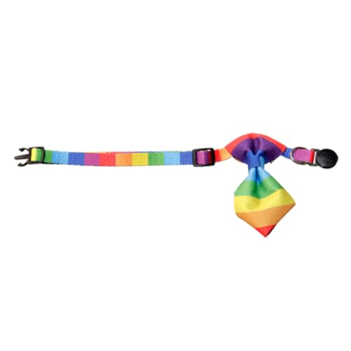 ifundom Hundehalsband mit Regenbogenfliege Verstellbar Haustierhalsband für Hunde Katzen mit Sicherer Schnalle Dekoratives Katzengeschenk ifundom Hundehalsband mit Regenbogenfliege Verstellbar Haustierhalsband für Hunde Katzen mit Sicherer Schnalle Dekoratives Katzengeschenk von ifundom
