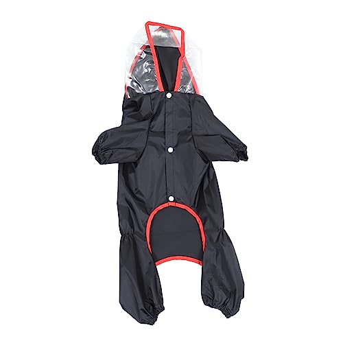 ifundom Regenmantel für Haustiere Regenmantel mit Kapuze für Hunde Hundemäntel warm Regenjacke wimperntusche Hund reflektierender Regenmantel Reflektierende Regenmäntel für Hunde Polyester ifundom Regenmantel für Haustiere Regenmantel mit Kapuze für Hunde Hundemäntel warm Regenjacke wimperntusche Hund reflektierender Regenmantel Reflektierende Regenmäntel für Hunde Polyester von ifundom