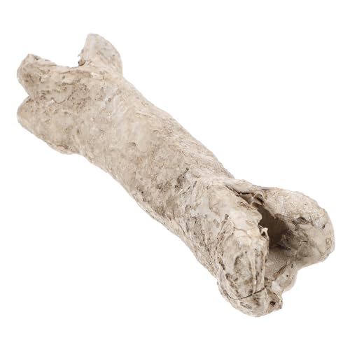 ifundom Reptile Hideout aus Resin Knochenform Versteck für Reptilien Aquarium Dekoration für Terrarien Sorgt für Stressfreies Versteck und Lebendige von ifundom