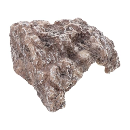 ifundom Reptile Rock Hideout für Aquarien Nontoxische Höhle für Echsen Schildkröten und Fördert Entspannung und Aktivität Lichtbraun ifundom Reptile Rock Hideout für Aquarien Nontoxische Höhle für Echsen Schildkröten und Fördert Entspannung und Aktivität Lichtbraun von ifundom