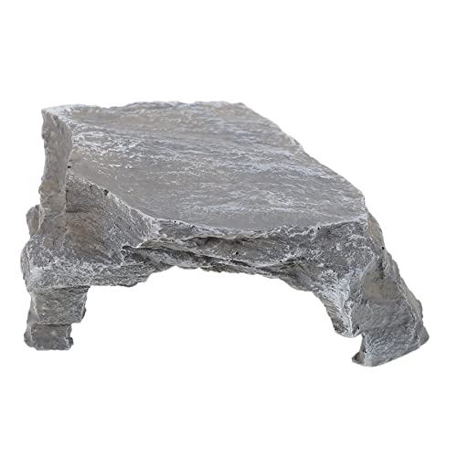ifundom Reptilienhöhle Terrarium Versteck Schildkrötenrampe Basking Platform Natürliche Dekoration für Terrarien Reptilienbecken Zubehör Lebensechte Aquarium Landschaft ifundom Reptilienhöhle Terrarium Versteck Schildkrötenrampe Basking Platform Natürliche Dekoration für Terrarien Reptilienbecken Zubehör Lebensechte Aquarium Landschaft von ifundom