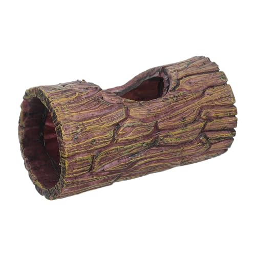 ifundom Reptilienversteck Baumstamm Resin mit Saugnapf Amphibien Höhle für Gecko Schildkröte Frosch Terrarium Dekoration Vielseitig als Echsen Versteck Aquarium Zubehör ifundom Reptilienversteck Baumstamm Resin mit Saugnapf Amphibien Höhle für Gecko Schildkröte Frosch Terrarium Dekoration Vielseitig als Echsen Versteck Aquarium Zubehör von ifundom