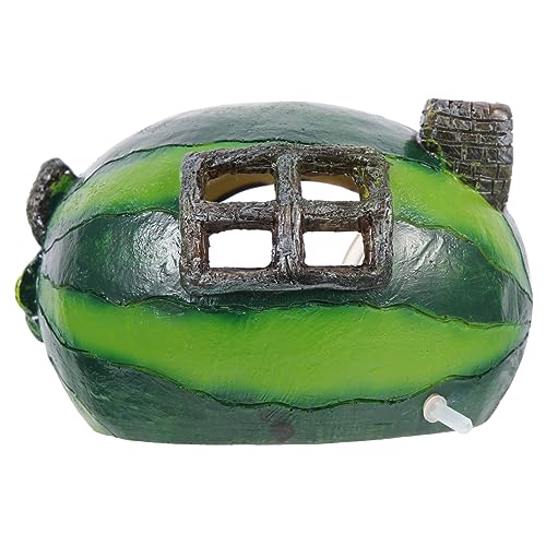 ifundom Resin Aquarium Dekoration Fischversteck Wasserfeste Große Versteck Höhle Deko für Fischbecken Wassermelone Ornament Sicher Robust ifundom Resin Aquarium Dekoration Fischversteck Wasserfeste Große Versteck Höhle Deko für Fischbecken Wassermelone Ornament Sicher Robust von ifundom