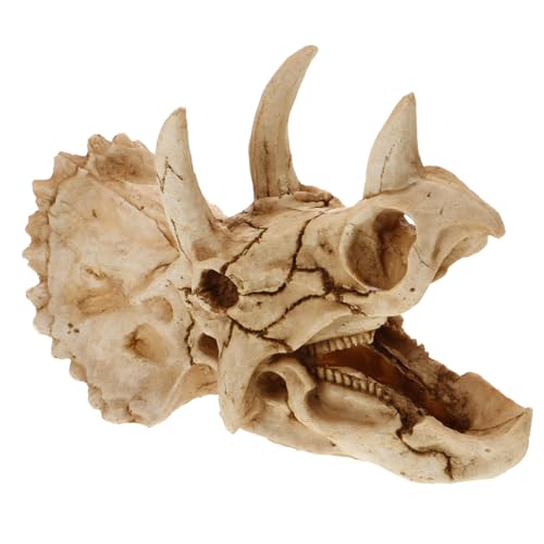 ifundom Schädel Ornament aus Harz Fischtank Versteck für Garnelen und Reptilien Langlebige Aquarien Dekoration für Terrarien Tischdeko ifundom Schädel Ornament aus Harz Fischtank Versteck für Garnelen und Reptilien Langlebige Aquarien Dekoration für Terrarien Tischdeko von ifundom