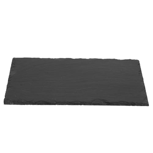 ifundom Schiefermatte Klein Platte Für Schildkröte Schildkrötenfutter Schildkrötentablett Reptil Schildkrötenfütterung Schildkrötenschale Felsen Futterteller Grey von ifundom