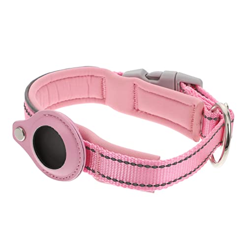 ifundom Schutzhülle Reflektierend Haustierhalsband Mit Etui Für Hunde Halsband Mit Haustiermarken Hunde-Tracker Name Hundehalsband Luftmarke Kragen Nachweisen Rosa Nylon ifundom Schutzhülle Reflektierend Haustierhalsband Mit Etui Für Hunde Halsband Mit Haustiermarken Hunde-Tracker Name Hundehalsband Luftmarke Kragen Nachweisen Rosa Nylon von ifundom