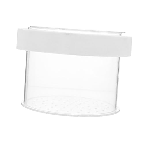 ifundom Schwimmende Isolierbox für Aquarien Zuchtbox aus Hochwertigem für Fische und Garnelen Fördert Schnelle Anpassung und Hohe Wasserqualität von ifundom