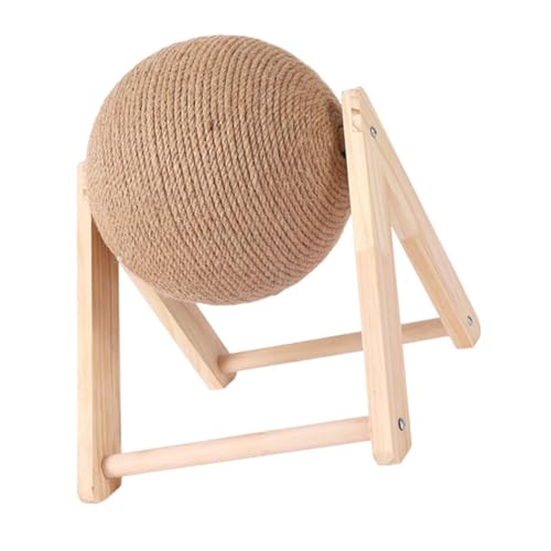 ifundom Sisal Ball Kratzspielzeug Für Katzen Interaktives Katzenspielzeug Zur Krallenpflege Und Langlebig Für Kätzchen Und Kleine Katzen Fördert Und Training ifundom Sisal Ball Kratzspielzeug Für Katzen Interaktives Katzenspielzeug Zur Krallenpflege Und Langlebig Für Kätzchen Und Kleine Katzen Fördert Und Training von ifundom