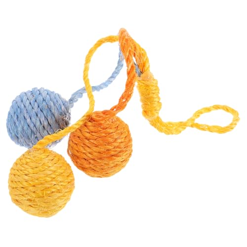 ifundom Sisalball Katzenspielzeug Für Den Innenbereich Kätzchenspielzeug Kätzchen Interaktives Katzenkauspielzeug Katzenspielzeug Und Aktivitäten Kratzball Quietschendes ifundom Sisalball Katzenspielzeug Für Den Innenbereich Kätzchenspielzeug Kätzchen Interaktives Katzenkauspielzeug Katzenspielzeug Und Aktivitäten Kratzball Quietschendes von ifundom