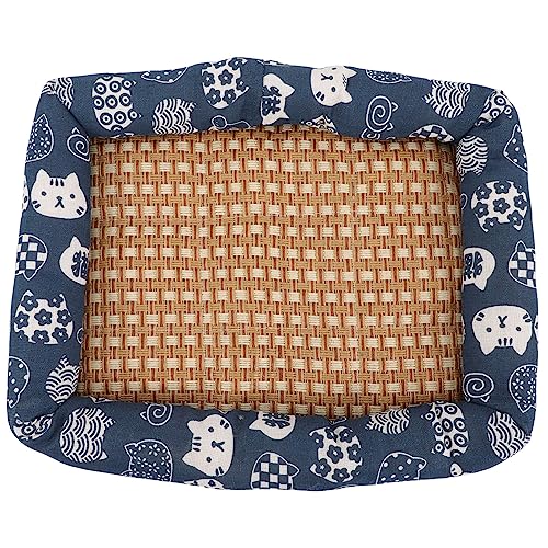 ifundom Sommermatte Matte Hundebetten für mittelgroße klein Hundebett im freien weiches hundebett Bettdecken für Nestmatte für Haustiere Atmungsaktive Hundematte Stoff ifundom Sommermatte Matte Hundebetten für mittelgroße klein Hundebett im freien weiches hundebett Bettdecken für Nestmatte für Haustiere Atmungsaktive Hundematte Stoff von ifundom