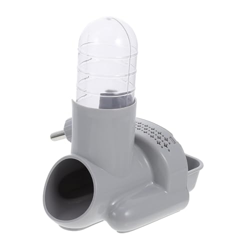 ifundom Standwasserflasche für Hamster Auslaufsichere Trinkflasche Multifunktionaler Futterspender für Kleintiere Einfache Graue Automatische Wassertränke ifundom Standwasserflasche für Hamster Auslaufsichere Trinkflasche Multifunktionaler Futterspender für Kleintiere Einfache Graue Automatische Wassertränke von ifundom
