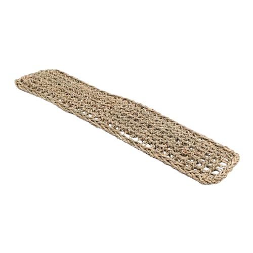 ifundom Swing Papagei -hängematte Eidechsen-klettermatte Gerbbil - Liefert Klettermatte Für Reptilien Mesh-haustiermatte Reptilien-eidechsenmatte Reptil-pad Coffee Rattan von ifundom