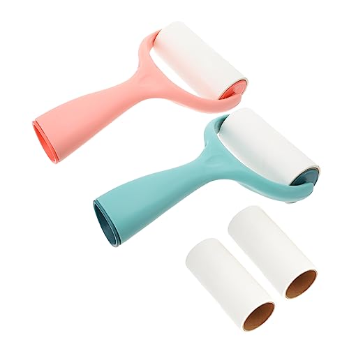 ifundom Teiliges Tierhaarentferner Roller mit Klebendem Papier Wiederverwendbar und Langlebig Effektive Fusselrolle für Kleidung Sofa Auto und Haustiere Hellblau und Ersatzrollen ifundom Teiliges Tierhaarentferner Roller mit Klebendem Papier Wiederverwendbar und Langlebig Effektive Fusselrolle für Kleidung Sofa Auto und Haustiere Hellblau und Ersatzrollen von ifundom