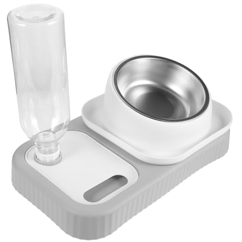 ifundom Tiernapf mit Futter Wasserspender Kompakt Leicht Automatischer Nachfüllmechanismus Sichere Kunststoffausführung für Katzen und Kleine Hunde Platzsparend und Langlebig ifundom Tiernapf mit Futter Wasserspender Kompakt Leicht Automatischer Nachfüllmechanismus Sichere Kunststoffausführung für Katzen und Kleine Hunde Platzsparend und Langlebig von ifundom