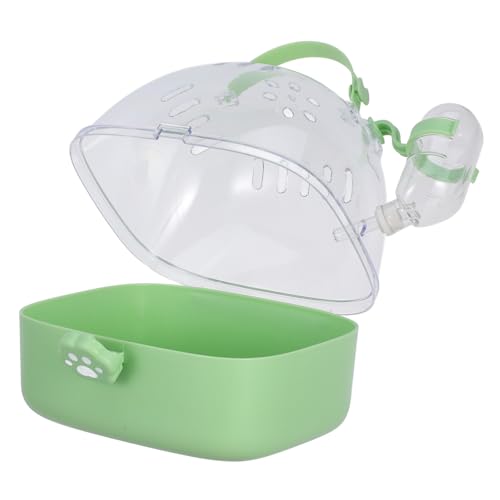 ifundom Tragbarer Kleiner Hamsterkäfig mit Wasserflasche Sicherer Kleintier transportkäfig für Hamster Kaninchen Vögel und Nagetiere Einfach zu Reinigen für Outdoor Reisen ifundom Tragbarer Kleiner Hamsterkäfig mit Wasserflasche Sicherer Kleintier transportkäfig für Hamster Kaninchen Vögel und Nagetiere Einfach zu Reinigen für Outdoor Reisen von ifundom