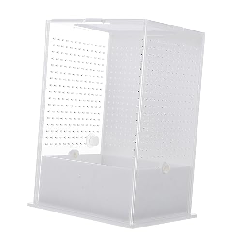 ifundom Transparente Reptilien Zuchtbox aus Insekten Futterbox für Kleine Haustiere Wie Gottesanbeterin Spinnen Geckos Geeignet für Beobachtung und Einfache ifundom Transparente Reptilien Zuchtbox aus Insekten Futterbox für Kleine Haustiere Wie Gottesanbeterin Spinnen Geckos Geeignet für Beobachtung und Einfache von ifundom