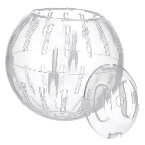 ifundom Transparenter Hamster Ball Übungsball Für Zwerghamster Kleintierbedarf Für Haustiertraining Und Bewegung von ifundom