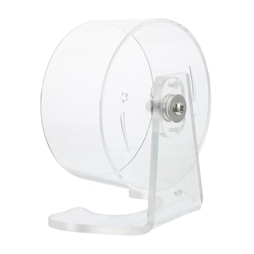 ifundom Transparentes Hamsterrad mit Silent Design Ruhiges Laufrad für Zwerghamster und Kleine Kleintiere Wie Mäuse Eichhörnchen Perfekter Small Animal Exerciser für Muskelaufbau und ifundom Transparentes Hamsterrad mit Silent Design Ruhiges Laufrad für Zwerghamster und Kleine Kleintiere Wie Mäuse Eichhörnchen Perfekter Small Animal Exerciser für Muskelaufbau und von ifundom