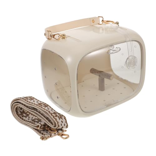 ifundom Transportbox Für Kleine Vögel Reisetasche Tragbarer Vogelkäfig Für Kleine Haustiere Vogelkäfig Zum Mitnehmen Tragbarer Für Haustiere Papageienkäfig Zum Mitnehmen von ifundom