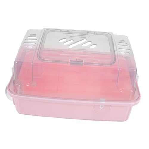 ifundom Hamster-transportkäfig Mit Panoramadesign Tragetasche Für Kleintiere Wasserflasche Für Käfigkiste Für Reisen Und Tierklinik-besuche ifundom Hamster-transportkäfig Mit Panoramadesign Tragetasche Für Kleintiere Wasserflasche Für Käfigkiste Für Reisen Und Tierklinik-besuche von ifundom