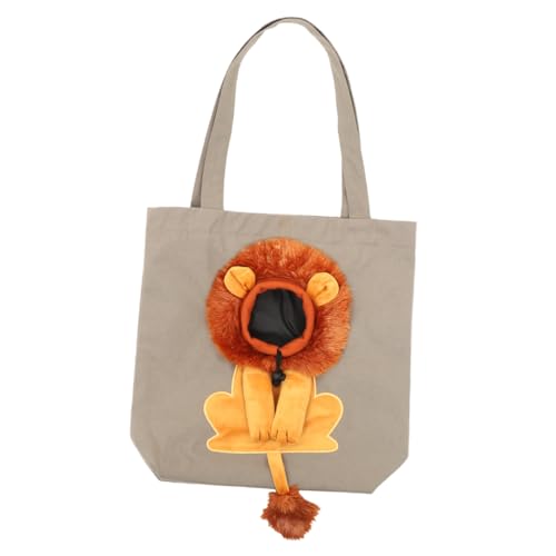 ifundom Umhängetasche Katzentragetasche Kleine Canvas-Tragetasche für Haustiere großer Katzentransporter katzenbox Katzen Box hosenträger hundekäfig Haustiertasche Haustierbedarf Segeltuch von ifundom