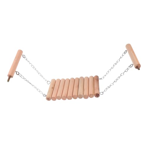 ifundom Vogel kletterspielzeug Holz Hängende Leiter Vogelkäfig Schaukel Klettergerüst für Wellensittiche Nymphensittiche Papageien Spielgerät zur Koordinationsförderung und Balanceübungen ifundom Vogel kletterspielzeug Holz Hängende Leiter Vogelkäfig Schaukel Klettergerüst für Wellensittiche Nymphensittiche Papageien Spielgerät zur Koordinationsförderung und Balanceübungen von ifundom